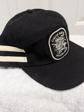 Liquid Death Murder Your Thirst Logo Hat Snapback Adjustable Cap